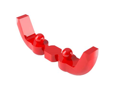 OT CAP Barra Calcinabile Micro Rossa 151BAM