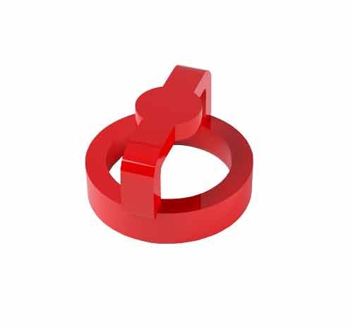 Ot Box Anello Micro rosso 042AMM